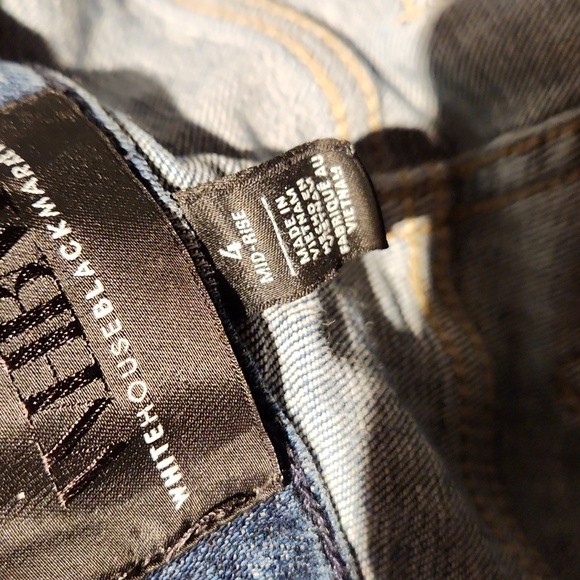 ❤️ WHITE HOUSE BLACK MARKET EVERYDAY SOFT SLIM BOOTCUT JEANS, 4 (27) - Picture 2 of 9